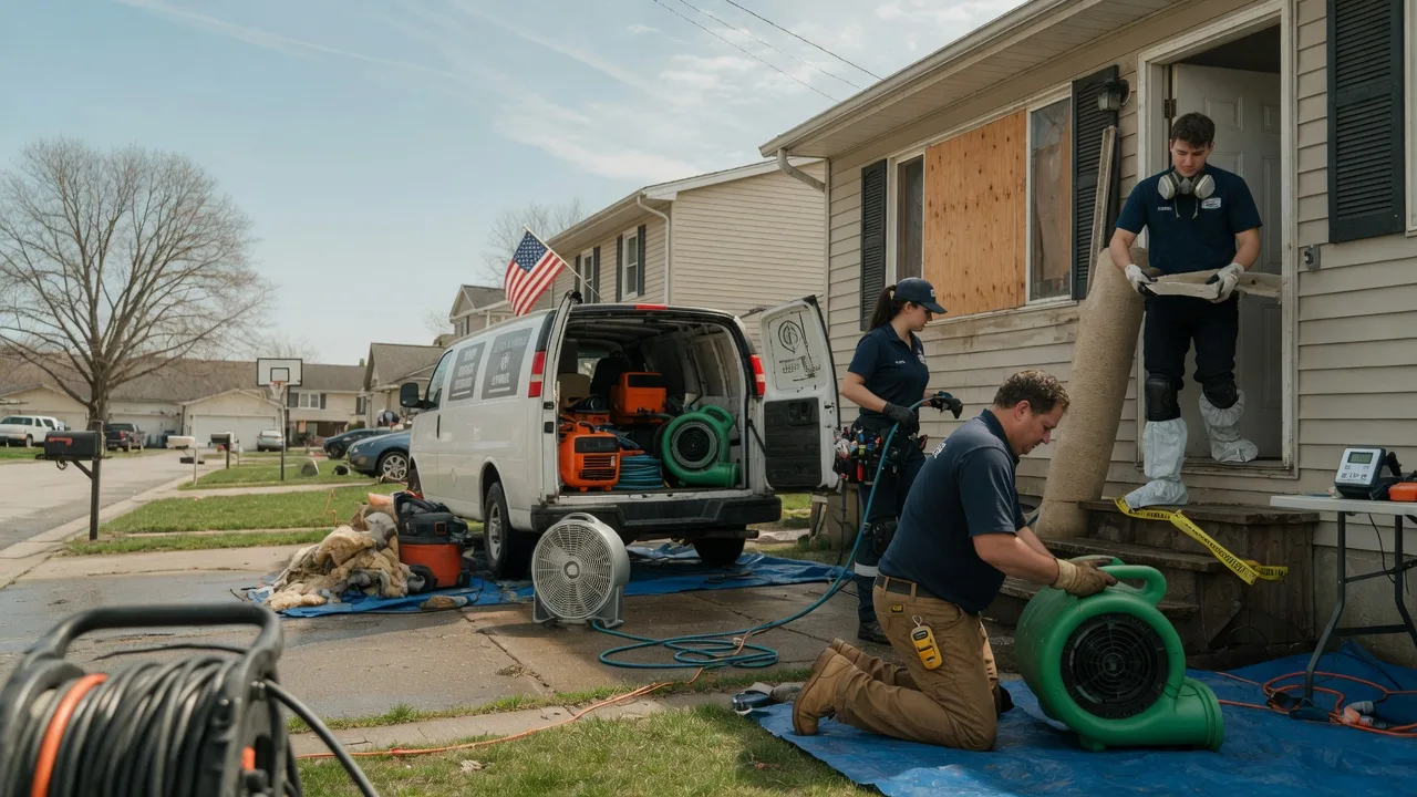 Water Damage Restoration in New Enterprise, PA near me